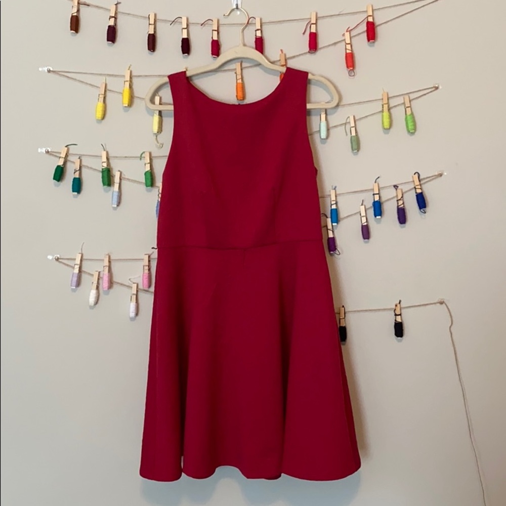 NWT Fitted rose print Elle dress